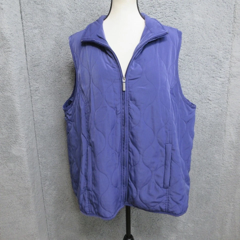 Avenue Chaleco Chaqueta Mujer 22/24 Azul Periwinkle Gorpcore Utility Normcore Exterior Foto 3 de 4