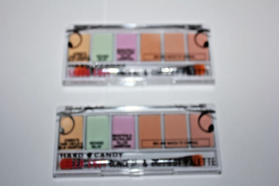 (LOT 2) Hard Candy Sheer Envy Conceal & Correct Palette #941 Light Medium SEALED - Image 2 of 3