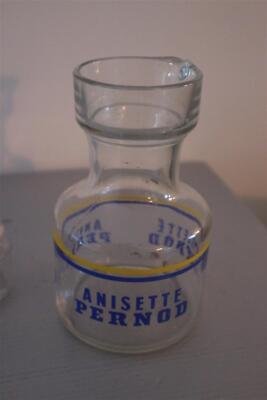 alte Bistrokaraffe ANISETTE PERNOD dreiseitig