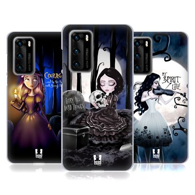 HEAD CASE DESIGNS ART MACABRE SOFT GEL CASE FOR HUAWEI PHONES 4