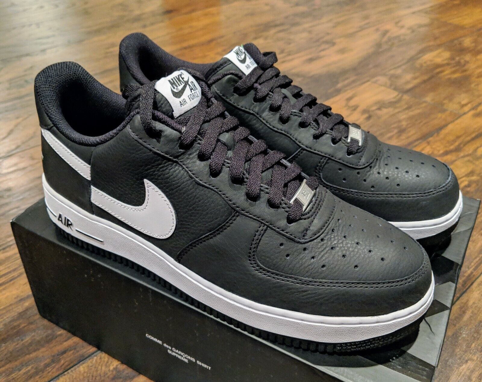 marca cáustico volverse loco Supreme x Comme des Garcons x Nike Air Force 1 Low | eBay