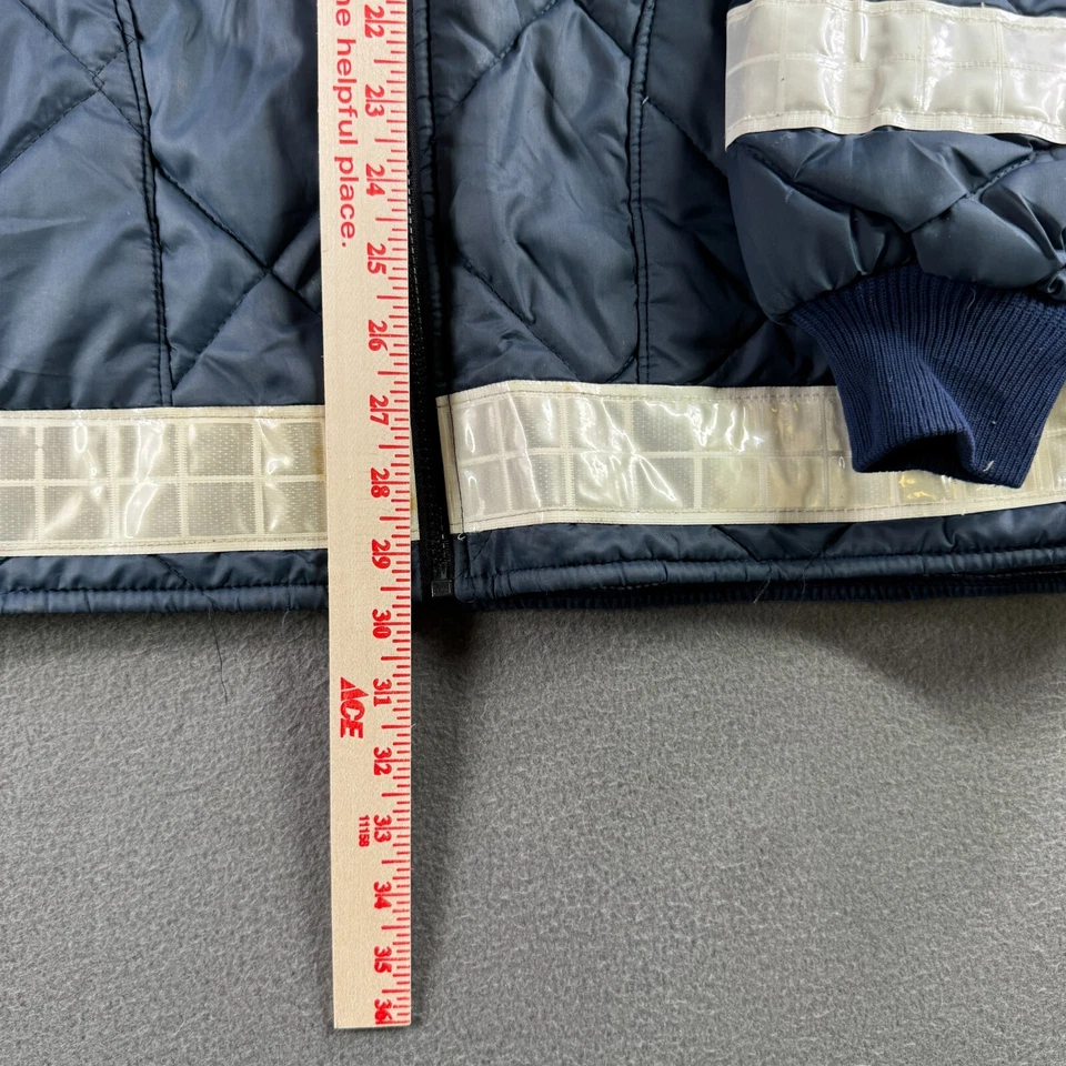 Chaqueta Uniforme De Colección Reflectante 3M Thinsulate XL Hombres Postal Aerolínea Mangas Extraíbles Foto 4 de 4