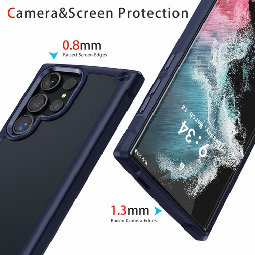 Funda protectora a prueba de golpes para Samsung Galaxy S22 Ultra S22+ + Protector de pantalla de privacidad - Imagen 11 de 70