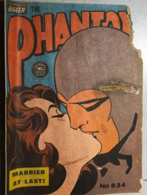 THE PHANTOM #634 Australian Comic Book (1978) Frew Publications POOR