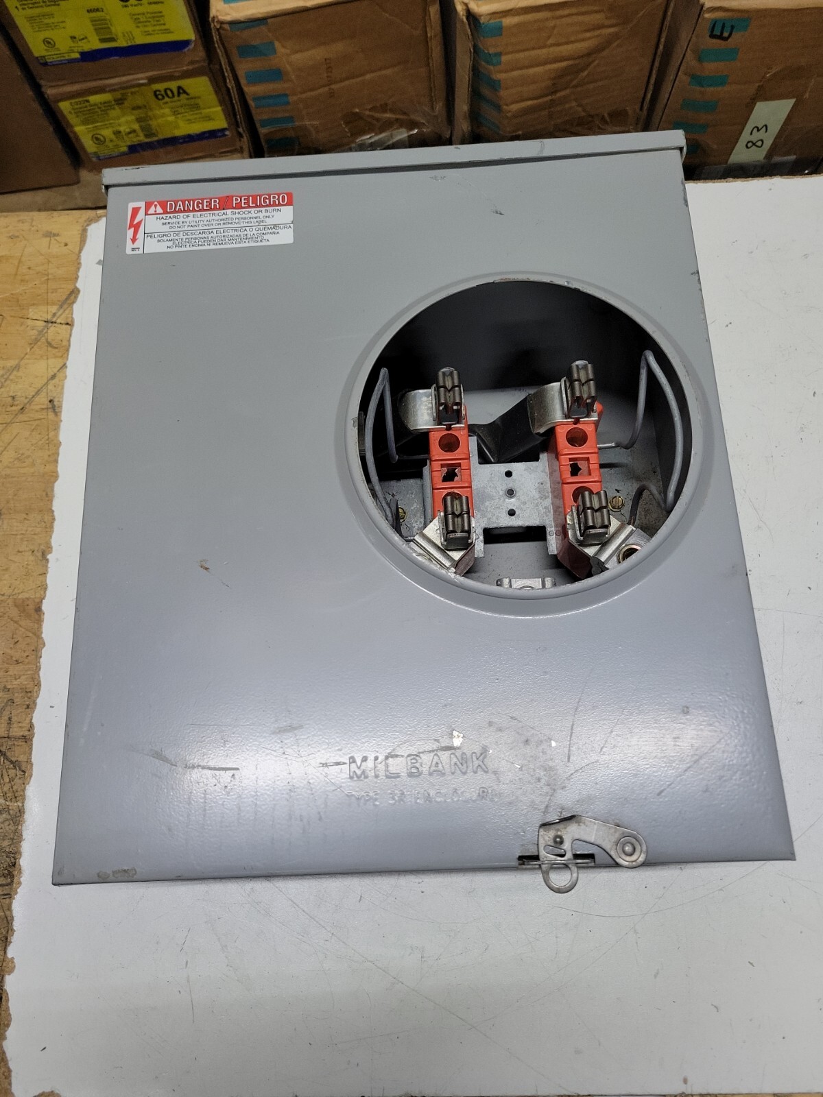 Milbank Meter Pan Series U-200 SWUG, Type 3R Enclosure 200 AMP ...