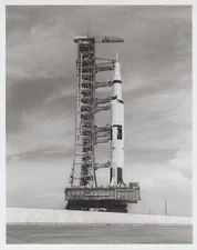 Apollo 4 Saturn Rocket Launch Transport 1967 - Original NASA Photo