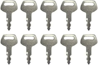 10PCS Ignition Keys 150979A1 S450 KHR3079 For Case JCB Excavator