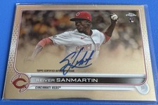⚾️REIVER SANMARTIN RC AUTO⚾️ 2022 Topps Chrome Rookies Autographs #RA-RS