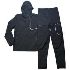 Monterrain Junior Ramble Tracksuit Jacket & Pants Black BNWT 13-16 Years XLB