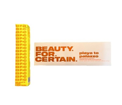 Beauty For Certain Face Primer & Playa to Palazzo Eyeshadow Palette - NIB