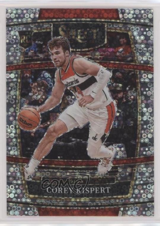 2021-22 Panini Select Concourse Disco Prizm Corey Kispert #81 1u6