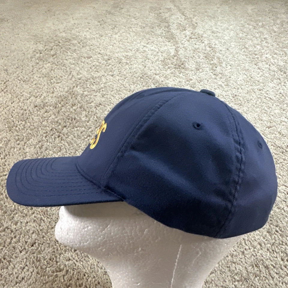 Vtg Etnies Hat Cap Men Blue O/S Fitted Stretch Flexfit Skater Skateboarding - Image 2 of 4