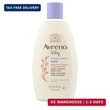 Aveeno Baby Calming Comfort Bath Wash with Relaxing Lavender Vanilla Scents