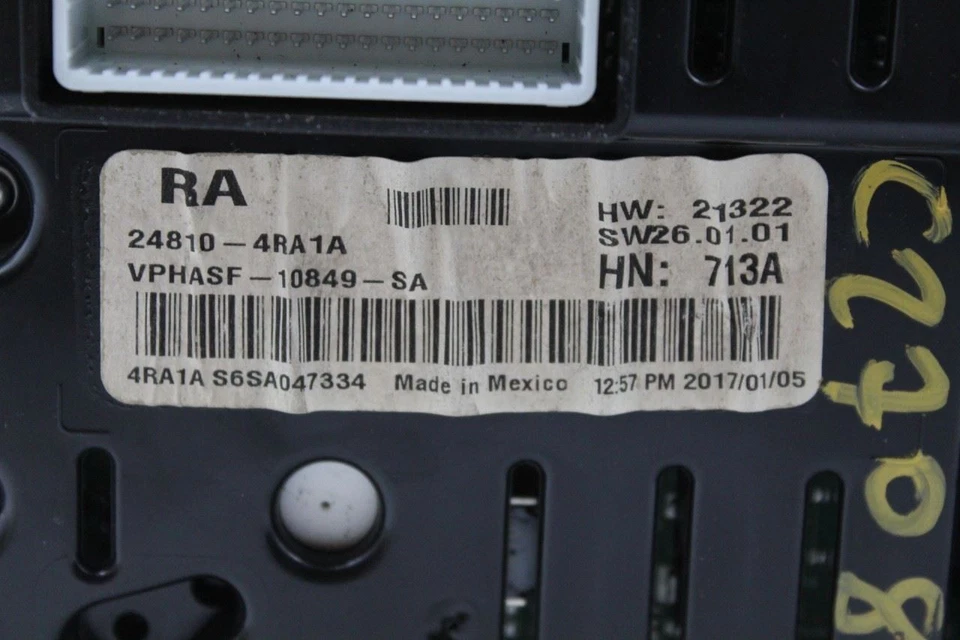 Velocímetro 112 k millas clúster analógico MPH compatible con Nissan Máxima 2016-2017 OEM 40912 Foto 3 de 4