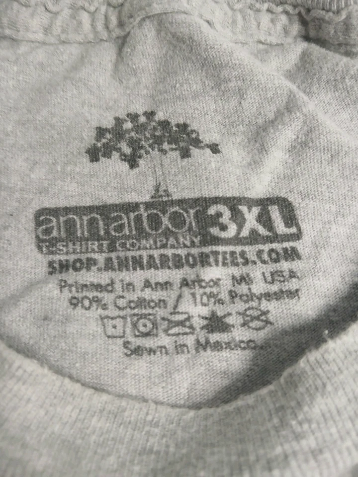 Camiseta Friday the 13th "Camp Crystal Lake 1980 Camp Counselor" 3XL Gris Algodón Foto 4 de 4