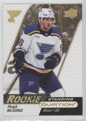 2023 Ovation Rookies Standing Gold Spectrum /250 Hugh McGing #114 Rookie RC 17s7