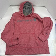 Carhartt Hoodie Large 12/14 Youth Relaxed Fit Sweatshirt Force Extreme Y8
