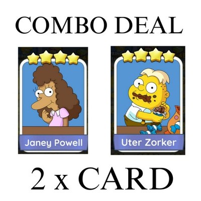 1 x Kombi ( Janey powell + Uter zorker ) (SCHNELL) Mono_Poly_Go - Topseller 