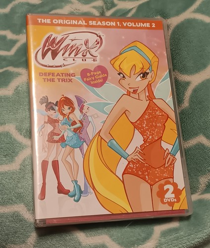 Winx Club Staffel 1, Band 2, 2 DVD Set mit Booklet RAR OOP 13 tolle Folgen