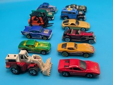 1970s Hot Wheel Lot Of 12 Ferrari Corvette Porsche Chevy Loader