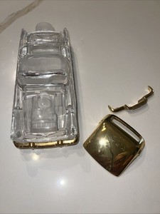 Franklin Mint 1956 Ford Thunderbird Crystal 24 Karat Gold Model Car  1:24