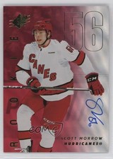 2024-25 SPx Rookies Red Auto 3/25 Scott Morrow #148 Auto 19pg
