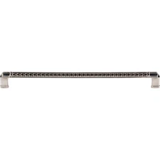 Top Knobs TK207PN Tower Bridge Pull 12" (c-c) Polished Nickel