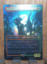 Owen Grady, Raptor Trainer [Borderless] #16 Prices | Magic Jurassic World |  Magic Cards
