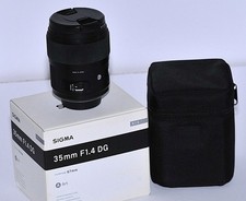 Sigma Art 35mm f/1.4 DG HSM Lens for Nikon F-Mount Full Frame Excellent