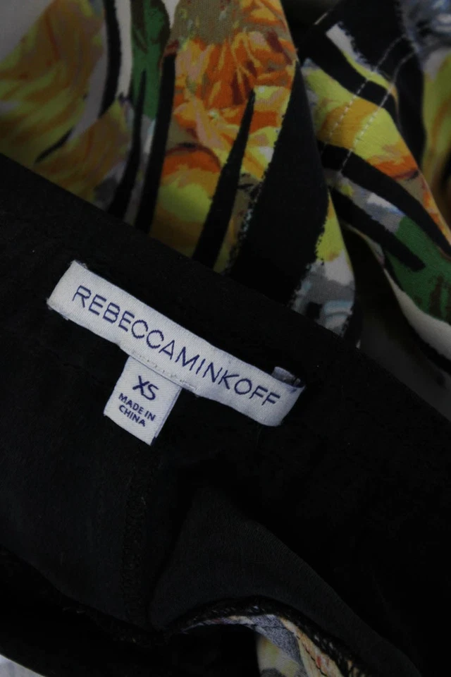 Pantalones Cortos Rebecca Minkoff Mujer Seda Estampado Floral Multicolor Talla Extra Pequeña Foto 4 de 4