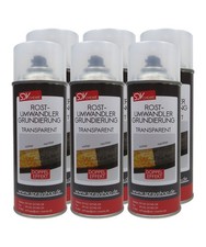 Epoxy ROSTUMWANDLER Spray 6x 400ml Rostsanierer Umwandler + Grundierer in EINEM