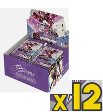 GUNDAM CARD GAME: Steel Requiem Booster Box Case GD03 BANDAI English- 12 Boxes