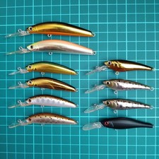 Sugar Deep Other Trout Lure Set, 10 Stream Minnows