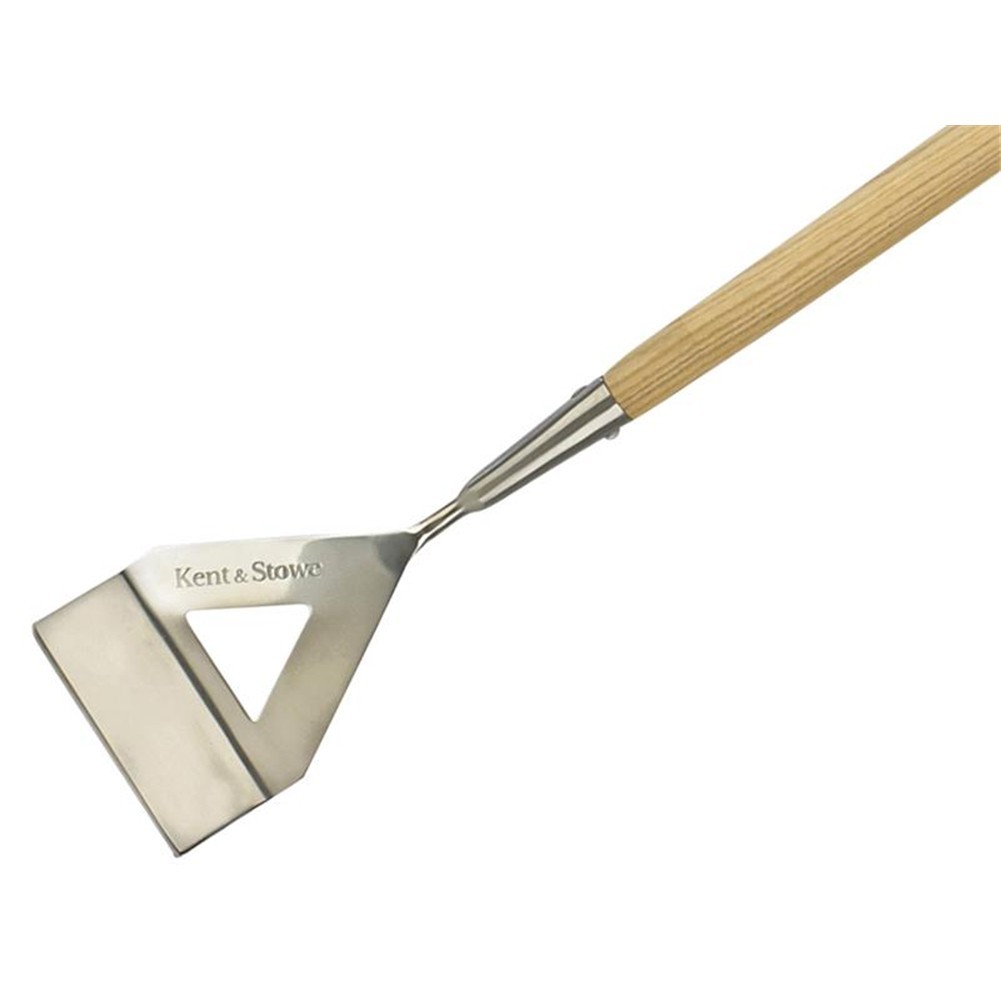 Kent & Stowe 70100052 Stainless Steel Long Handled Dutch Hoe, FSC® - Image 4