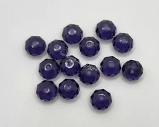 Swarovski Crystal Purple Velvet Briolette 5040 Beads; 6mm (12pc) or 8mm (6pc)