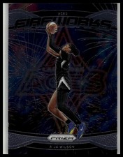 2024 Panini Prizm WNBA #2 A'ja Wilson Fireworks