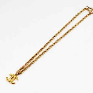 NO US TARIFF Chanel Necklace Gold 2289482