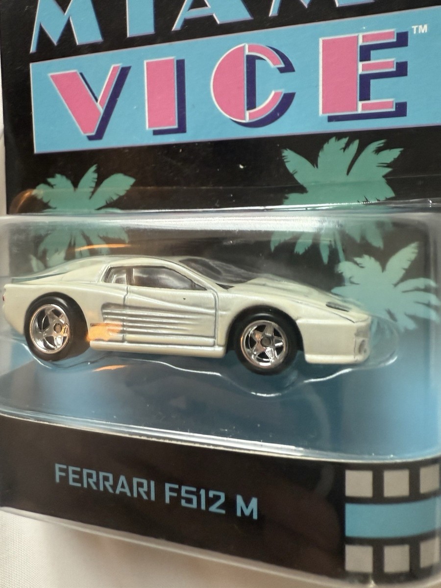 Hot Wheels Ferrari F512 M Miami Vice Retro Entertainment 1:64