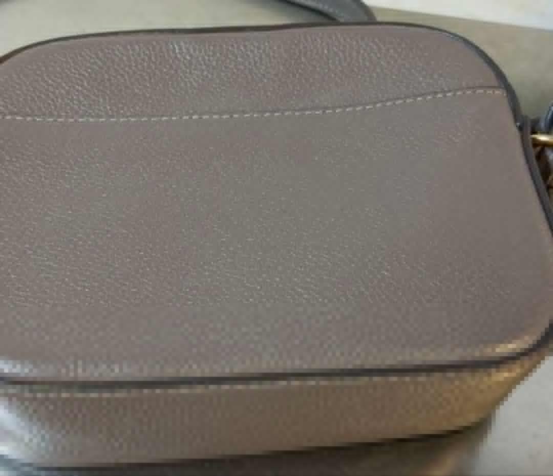 Tory Burch Camera Bag Shoulder Bag Leather Greige Women's From Japan thumbnail 14