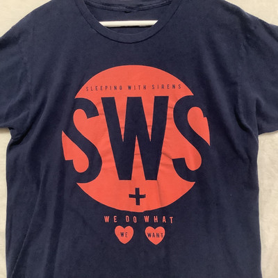 Sleeping With Sirens We Do What We Want  T Shirt All Size S to 5XL
