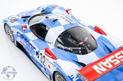 ミニカー 1/18 NISSAN R390 GT1 Le Mans 1998 89878 GT Spirit - 1:18 Nissan R390 GT1 No.32 Le Mans 24h 1998 Blue