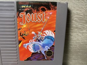 Joust (Nintendo NES, 1988) Authentic Tested Sleeve With Manual