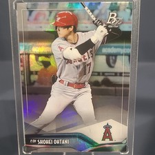 Topps 2021 Bowman Platinum Shohei Ohtani #93 Batting Moment Baseball Angels