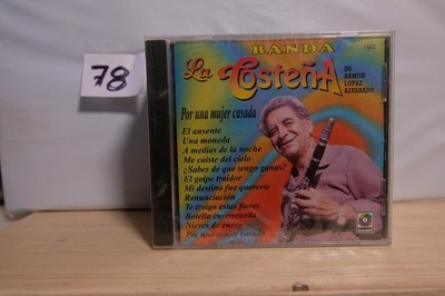la costena banda de ramon lopez por una mujer casada CD NUEVO Y SELLADO #78