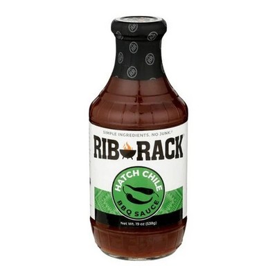 BBQ Sauce Hatch Chile 19 Oz(Case Of 6) By Rib Rack