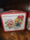Strawberry Shortcake Metal Lunchbox and Thermos Vintage 1970s Red Collectible — photo 7