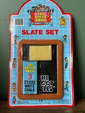 Vintage Raggy Dolls Slate Set Mini Chalkboard 1989 Carded Sealed 80s Pikit Toys