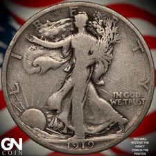 1919 S Walking Liberty Half Dollar A2613