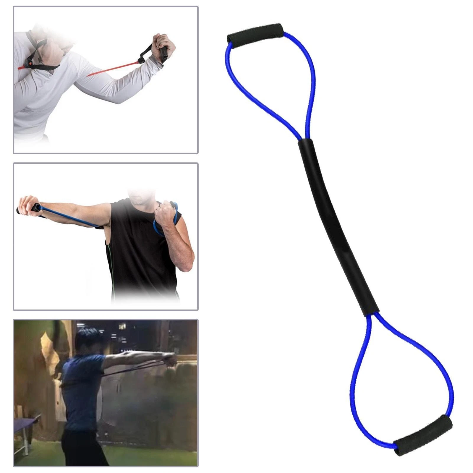Resistance Bands Shadow Boxing Karate Blue 25LB Blue 25LB