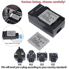 Battery or charger for Canon NB-4LH IXUS 75 IXUS 80 82 IS IXUS i7 zoom Wireless